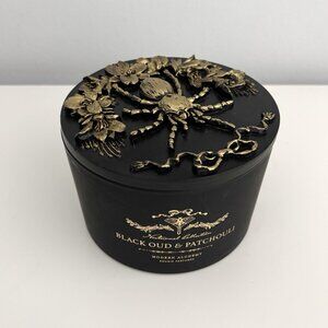NEW Modern Alchemy Tarantula Spider Black Oud and Patchouli Three Wick Candle